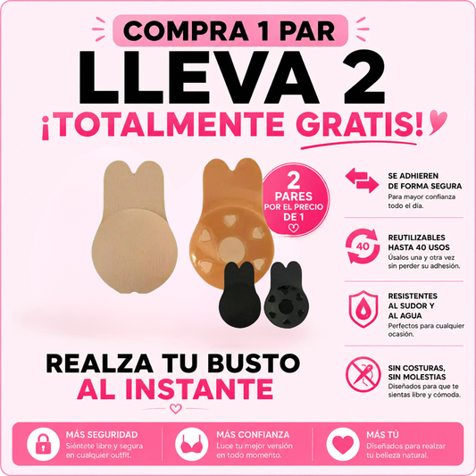 REALZA™ - Kit Premium Push-Up - Realza tu busto al instante